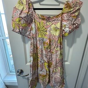Loft spring floral dress